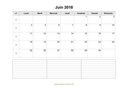 calendrier juin 2018 modele 07