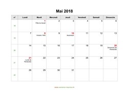 calendrier mai 2018 modele 03