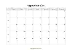 calendrier septembre 2018 modele 03
