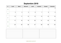 calendrier septembre 2018 modele 07