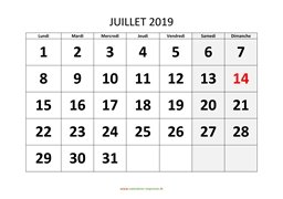 calendrier juillet 2019 modele 01