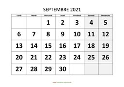 calendrier septembre 2021 modele 01