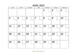 calendrier avril 2022 modele 02