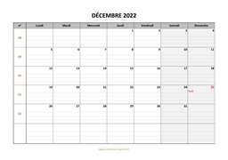 calendrier décembre 2022 modele 05