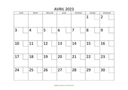 calendrier avril 2023 modele 02