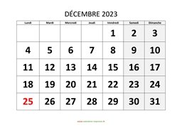 calendrier décembre 2023 modele 01