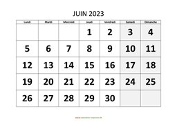 calendrier juin 2023 modele 01