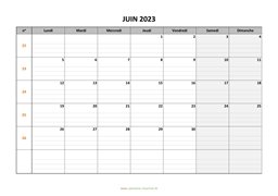 calendrier juin 2023 modele 05