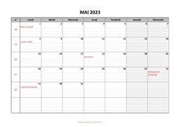calendrier mai 2023 modele 05