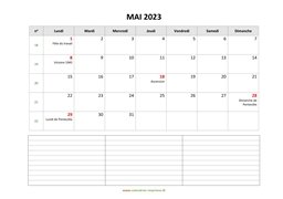 calendrier mai 2023 modele 07