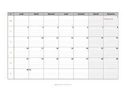 calendrier mensuel 2023 modele 05