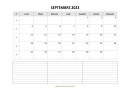 calendrier septembre 2023 modele 07