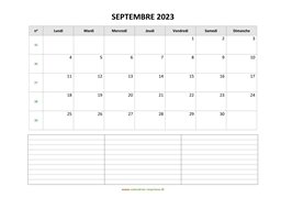calendrier septembre 2023 modele 07