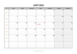 calendrier août 2024 modele 05