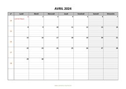 calendrier avril 2024 modele 05