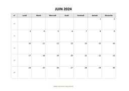 calendrier juin 2024 modele 03