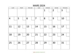 calendrier mars 2024 modele 02