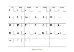 calendrier mensuel 2024 modele 02