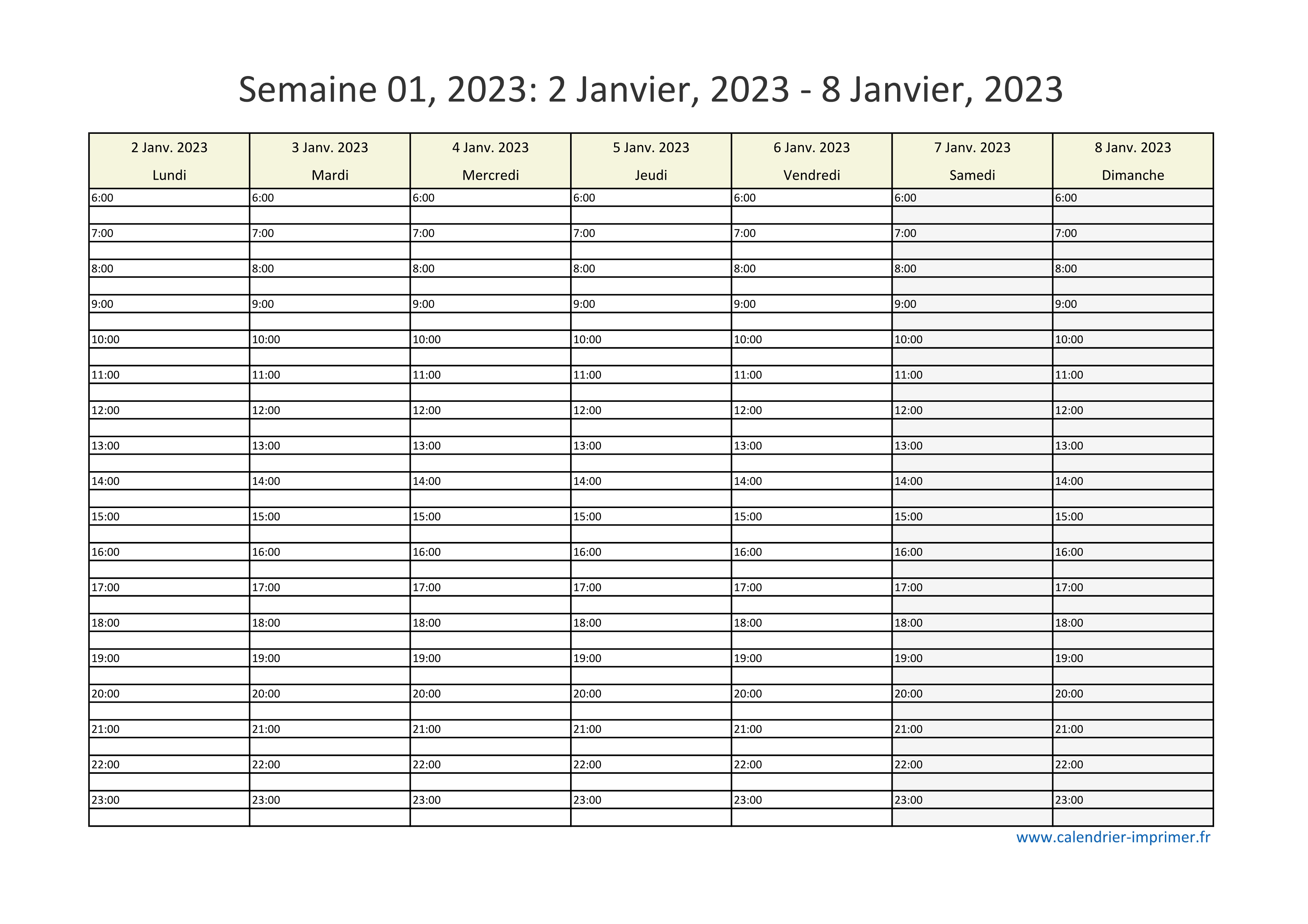 Semaine 50 2023