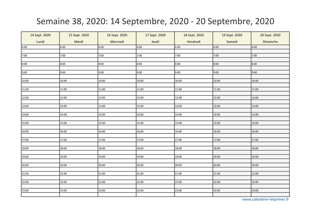 Semaine 38 2020