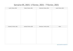 semaine 05 2021 modèle 4