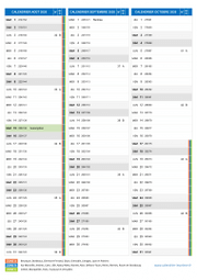 Calendrier scolaire pour Août à Octobre 2020 portrait 2