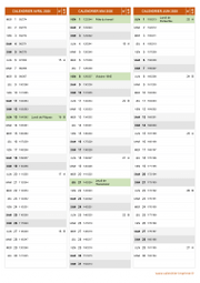 Calendrier pour les mois de Avril à Juin 2020 portrait 2