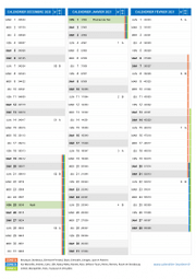 Calendrier scolaire pour Décembre 2020 à Février 2021 portrait 2