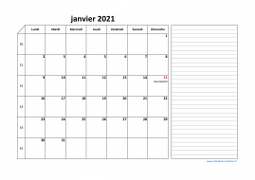 Calendrier août 2021 modele 06