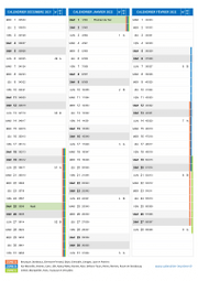 Calendrier scolaire pour Décembre 2021 à Février 2022 portrait 2