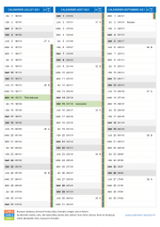 Calendrier scolaire pour Juillet à Septembre 2021 portrait 2