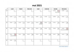 Calendrier mai 2021 modele 02