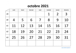Calendrier octobre 2021 modele 01