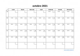 Calendrier octobre 2021 modele 02