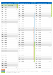 Calendrier scolaire pour Janvier à Mars 2022 portrait 2