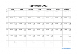 Calendrier septembre 2022 modele 02