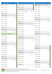 Calendrier scolaire pour Août à Octobre 2023 portrait 2