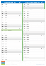 Calendrier scolaire pour Août et Septembre 2023 portrait 2