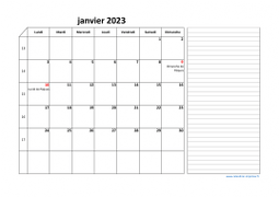 Calendrier avril 2023 modele 06