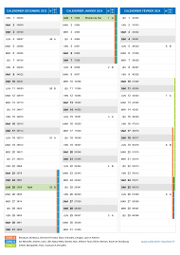 Calendrier scolaire pour Décembre 2023 à Février 2024 portrait 2