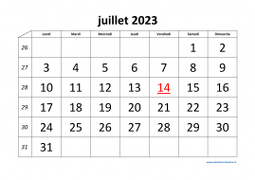 Calendrier juillet 2023 modele 01