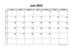 Calendrier juin 2023 modele 03