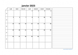 Calendrier juin 2023 modele 06