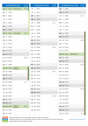 Calendrier scolaire pour Mai à Juillet 2023 portrait 2