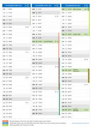 Calendrier scolaire pour Mars à Mai 2023 portrait 2