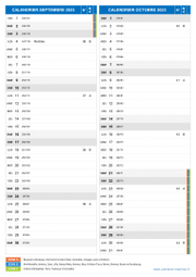 Calendrier scolaire pour Septembre et Octobre 2023 portrait 2