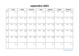 Calendrier septembre 2023 modele 02