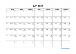 Calendrier juin 2024 modele 02