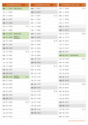 Calendrier pour les mois de Mai à Juillet 2024 portrait 2