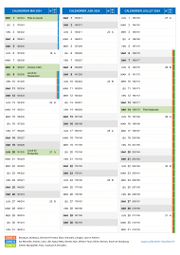 Calendrier scolaire pour Mai à Juillet 2024 portrait 2